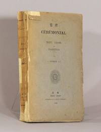 儀禮 Ceremonial. Texte chinois et traduction