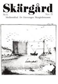 Skärgård. Nr. 11. Nov. - 75. Medlemsblad för…