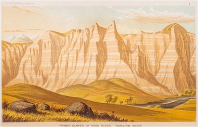 BIBLIO  A Report on the Progress of the Exploration in Wyoming and 