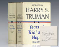 Memoirs: Year of Decisions and Memoirs: Years of Trial and Hope 1946-1952. by Harry S Truman - Signed First Edition - 1955-56 - from Raptis Rare Books (SKU: 119588)