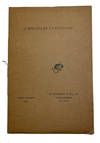 A Whistler Centenary, October 16th to November 17th, 1934