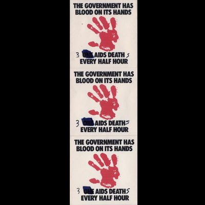 The Government Has Blood on Its Hands / One AIDS Death Every Half Hour