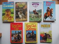 image of 7 pony stories first published in the 1980s: Star rider, with, The switch horse, with, Ride like the wind, with, Winner's luck, with, Pony Club cup, with, Pony club challenge, with, Pickles
