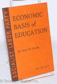 image of Economic basis of education