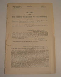 Letter from the Acting Secretary of the Interior, Transmitting, In Pursuance of Law, Report of the Surveyor-General of New Mexico on the Land Claim Called Salvador Gonzales, No. 82