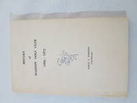 image of History of Madison Golf Club 1896-1972