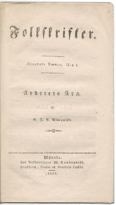 Arbetets ära.