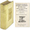 De Origine & Progressu Juris Civilis Romani, Authores & Fragmenta..