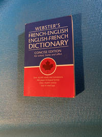 Webster's French-English, English-French : concise edition for school, home and office