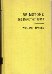 cover of Brimstone The Stone That Burns The Story Of the French Sulpur Industry