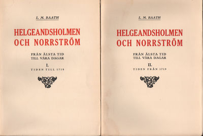 HELGEANDSHOLMEN OCH NORRSTRÖM FRÅN ÄLSTA TID TILL…
