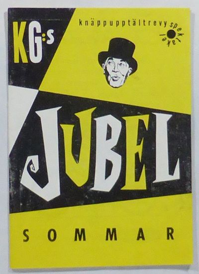 Karl Gerhards Jubel-sommar. Buskteater en ronde…
