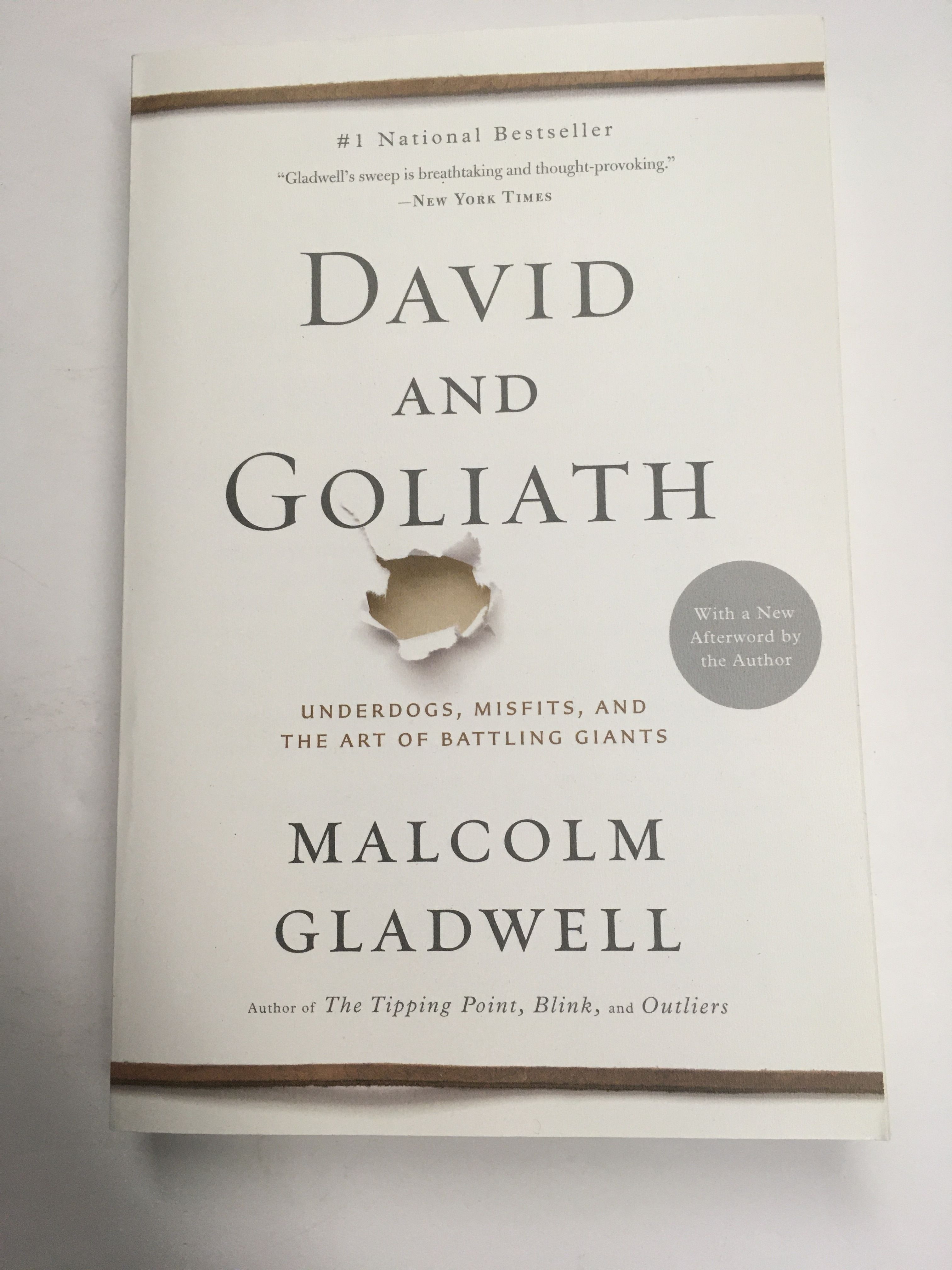 The Unheard Story Of David And Goliath Malcolm Gladwell David And Goliath Malcolm Gladwell Book Cover