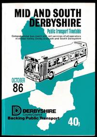 image of Mid & South Derbyshire Public Transport Timetable: October 86