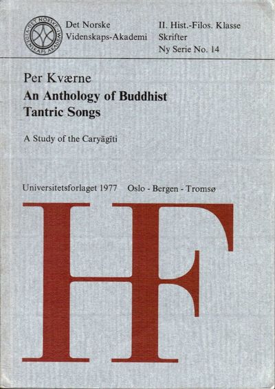 An Anthology of Buddhist Tantric Songs. A Study…