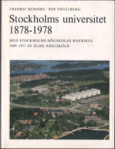 STOCKHOLMS UNIVERSITET 1878-1978.