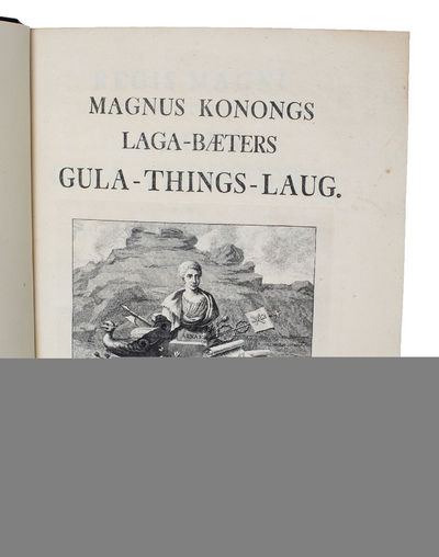 Regis Magni legum reformatoris Leges Gula-Thingenses, sive commune Norvegicum. Ex Manuscripti legati Arna-Magnæani, cum interpretatione Latina et Danica, variis lectionibus, indice Verborum et IV Tabulis æneis. (photo 2)