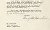 President-elect Dwight D. Eisenhower Tells a Major Supporter That His Contribution Helped Enable Ike to Bring His “Crusade” to the American People