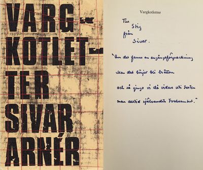 Vargkotletter. [Utg. av] Albert Bonniers förlag.