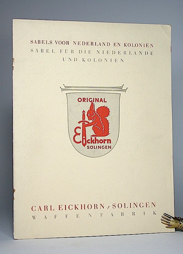 Säbel für die Niederlande und Kolonien. / Sabels voor Nederland en