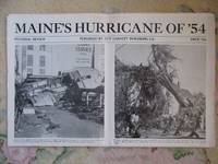 cover of Newspaper MAINE'S HURRICANE OF '54. Pictorial Review