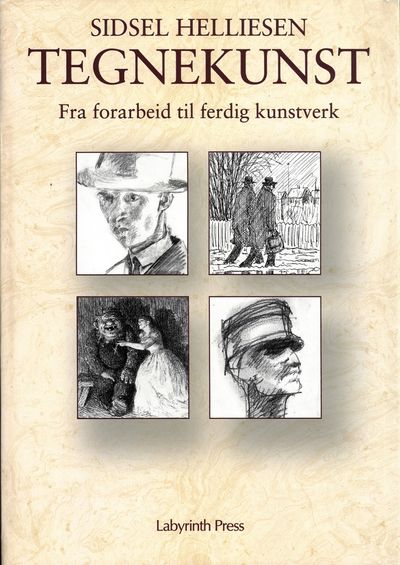 Tegnekunst. Fra forarbeid til ferdig kunstverk.