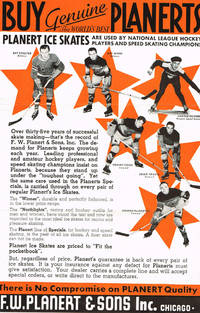 Advertisement for Planert Ice Skates