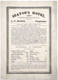 Otsego County Hotel Printed Notice