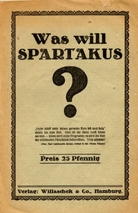 Was will Spartakus?