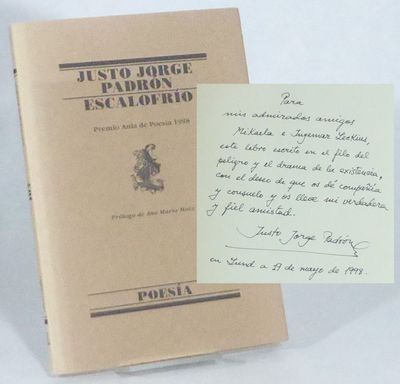 Escalofrío. Premio Aula de Poesia de Barcelona…