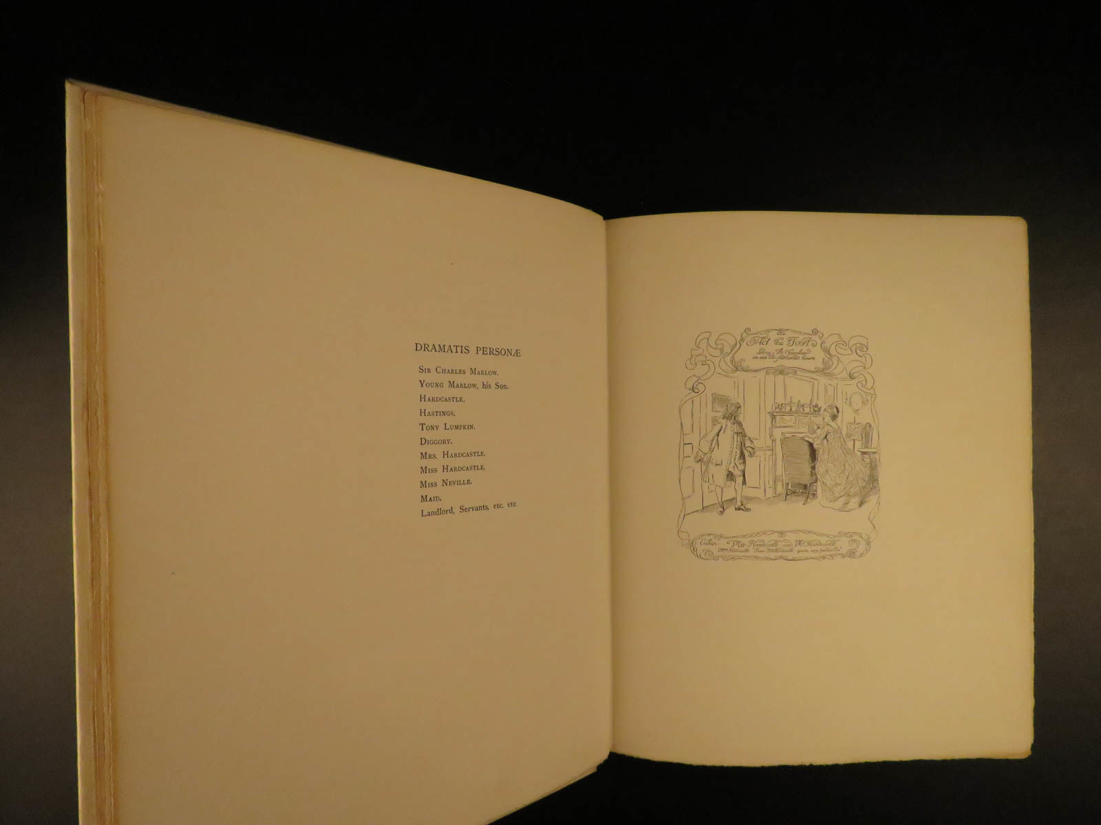 BIBLIO | She stoops to conquer ; or, The mistakes of a night by ...
