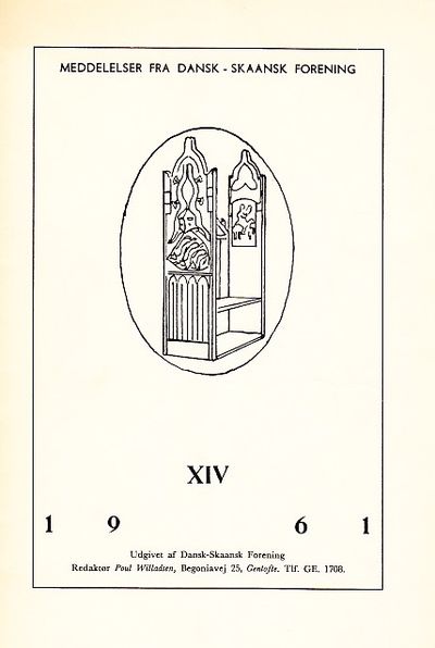 Meddelelser fra Dansk-Skaansk forening. XIV.…