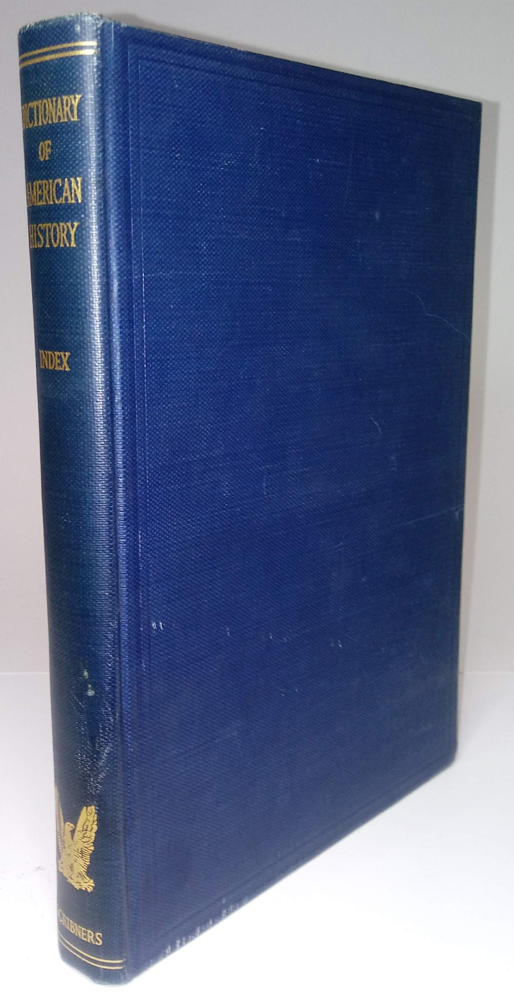 Dictionary of American History Index (Second Edition Revised) by