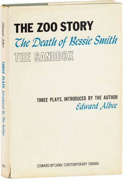 The Zoo Story; The Death of Bessie Smith; The Sandbox: Three Plays, Introduced by the Author [Signed Bookplate laid-in]