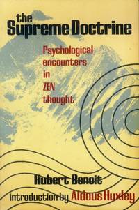 image of The supreme Doctrine; Psychological Encounters in Zen Thought