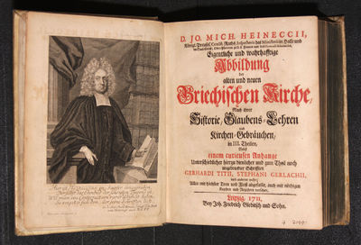 Eigentliche und wahrhafftige Abbildung der alten und neuen Griechischen Kirche, Nach ihrer Historie, Glaubens-Lehren und Kirchen-Gebräuchen