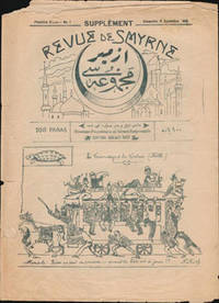 Supplément . Revue de Smyrne. Première Année. No. 1. First edition.