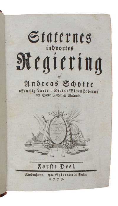 Staternes indvortes Regiering. 5 parts. (photo 2)