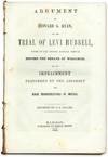 Argument of Edward G. Ryan, on the Trial of Levi Hubbell, Judge..