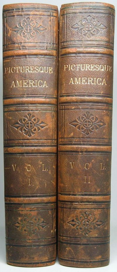 New York: D. Appleton and Company, 1872. Hardcover. Complete 2-volume set. Folio. Full brown calf wi...