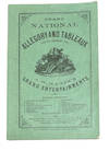 Grand National Allegory and Tableaux Written Expressly for J. M. Hager's Grand Entertainments. [cover title]