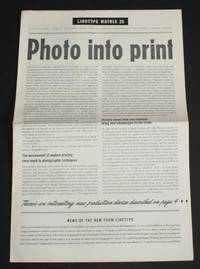 Linotype Matrix - Number 26, December 1956. "A Typographic Journal Published from Time to Time by Linotype and Machinery Limited by Linotype and Machinery Ltd - Paperback - First Edition - 1956 - from Bailgate Books Ltd (SKU: 19920074012)
