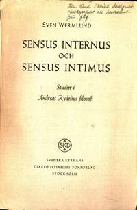 Sensus internus och sensus intimus. Studier i…