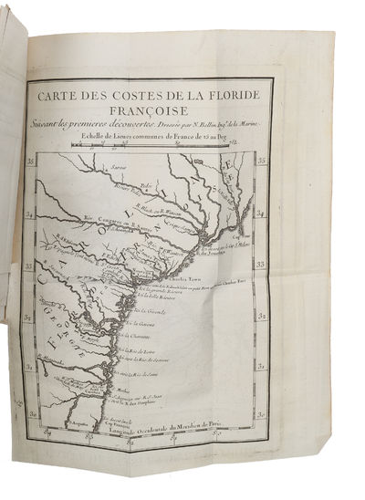 Journal d'un voyage fait par ordre du Roi dans l'Amerique septentrionale. Tome sixieme. - [“ONE OF THE MOST IMPORTANT WORKS THERE IS RELATING TO CANADA”] (photo 4)