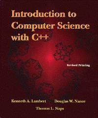 Introduction to Computer Sciences: C++