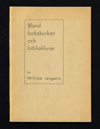 Bland bokskurkar och bibliofilurer.