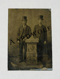 Tintype Photograph Of Two Fashionably Dressed Men