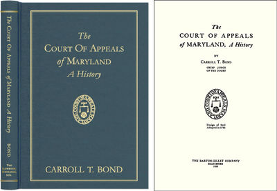 The Court of Appeals of Maryland, A History