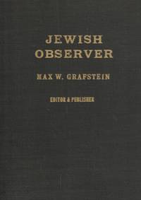 cover of Jewish Observer (Peretz Memorial Issue)