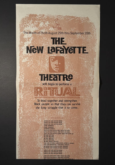 Black Theatre. Nos. 1 (1968) through...; (photo 1)